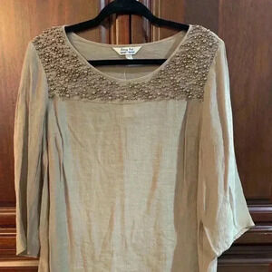 KRAZY KAT BLOUSE BEAUTIFUL SIZE LARGE NWT